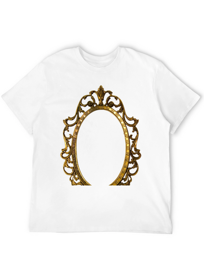 Ornate Gold Frame Graphic Tee
