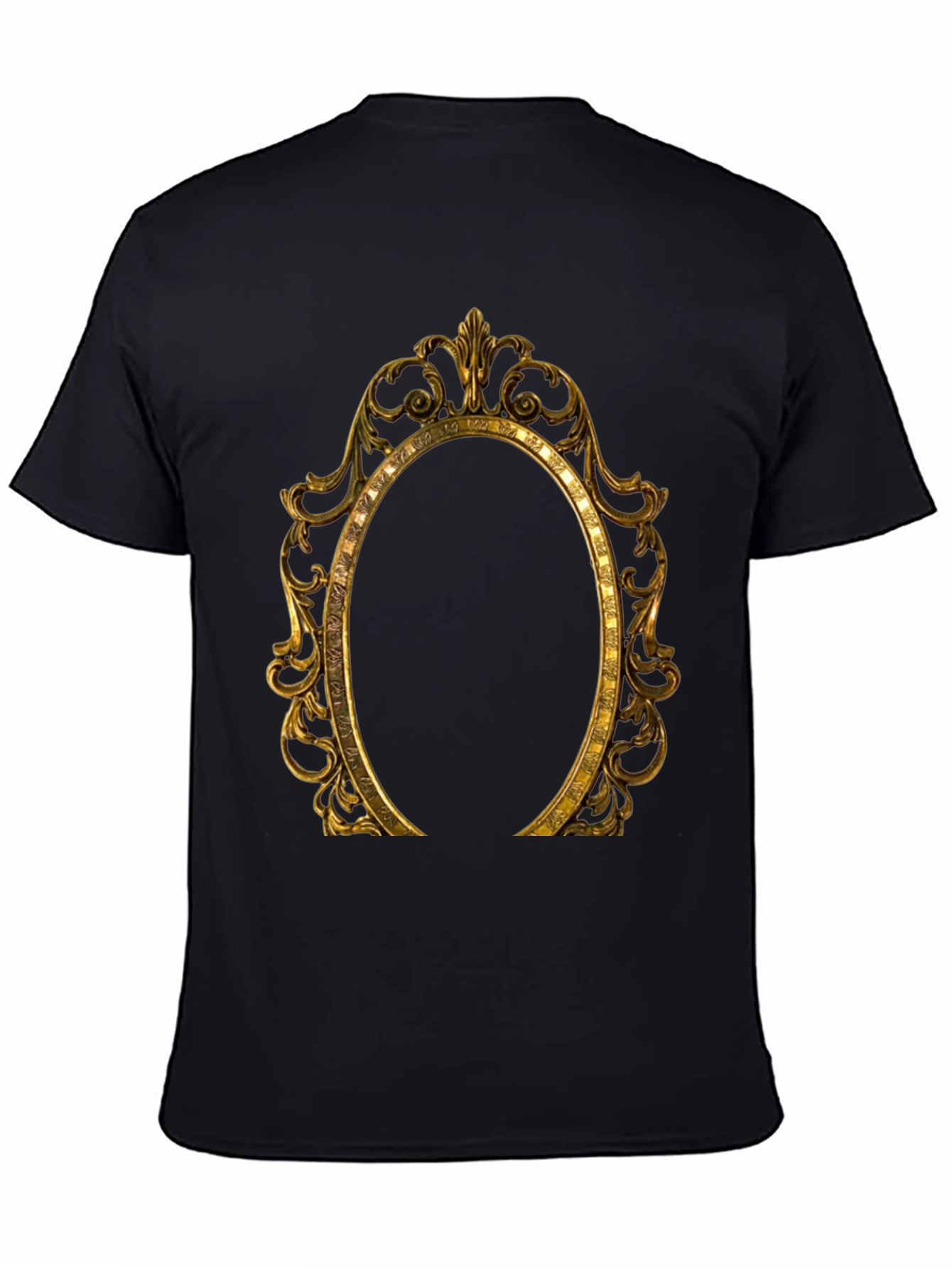 Ornate Gold Frame Graphic Tee