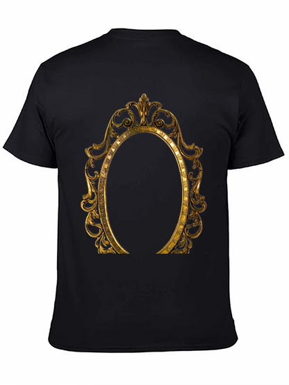 Ornate Gold Frame Graphic Tee
