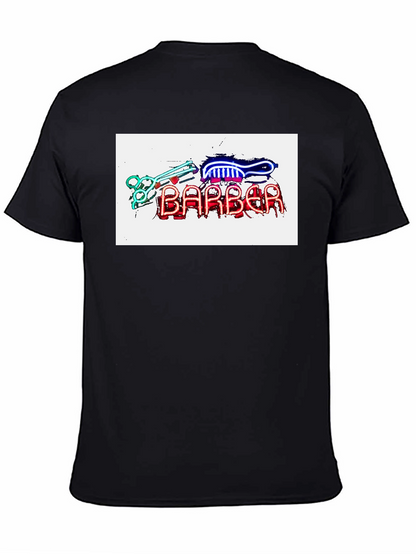 Barber Neon Sign T-Shirt
