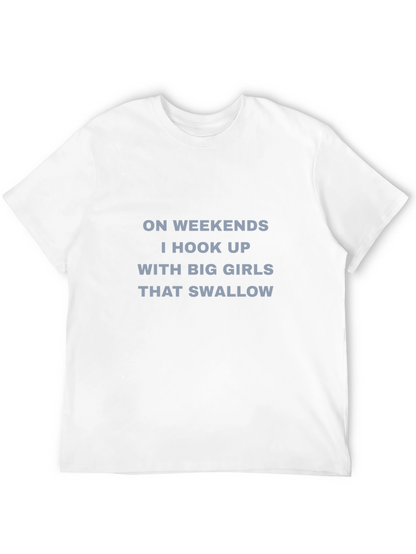 On Weekends Big Girls T-Shirt