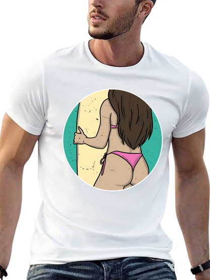 Surfs Up Graphic Tee - Beach Vibes