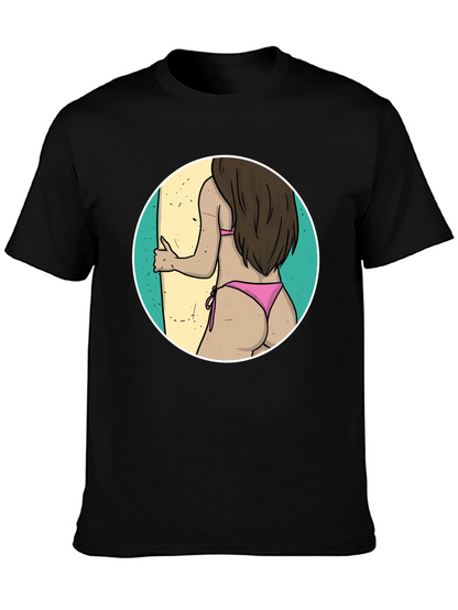 Surfs Up Graphic Tee - Beach Vibes