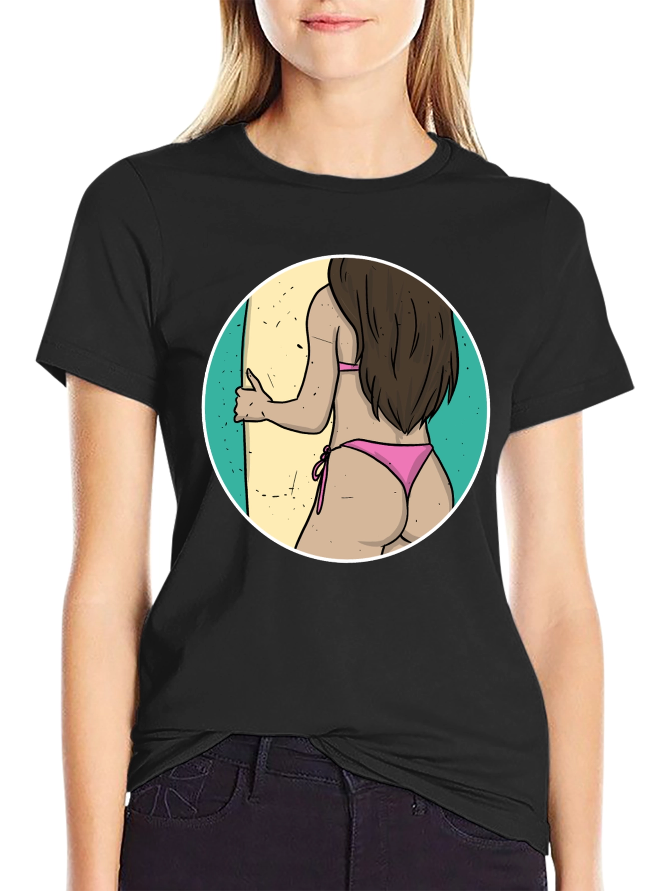 Surfs Up Graphic Tee - Beach Vibes