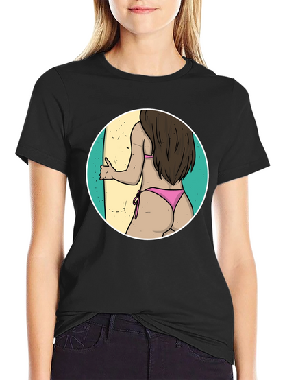 Surfs Up Graphic Tee - Beach Vibes