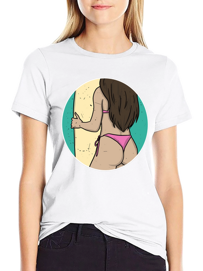 Surfs Up Graphic Tee - Beach Vibes