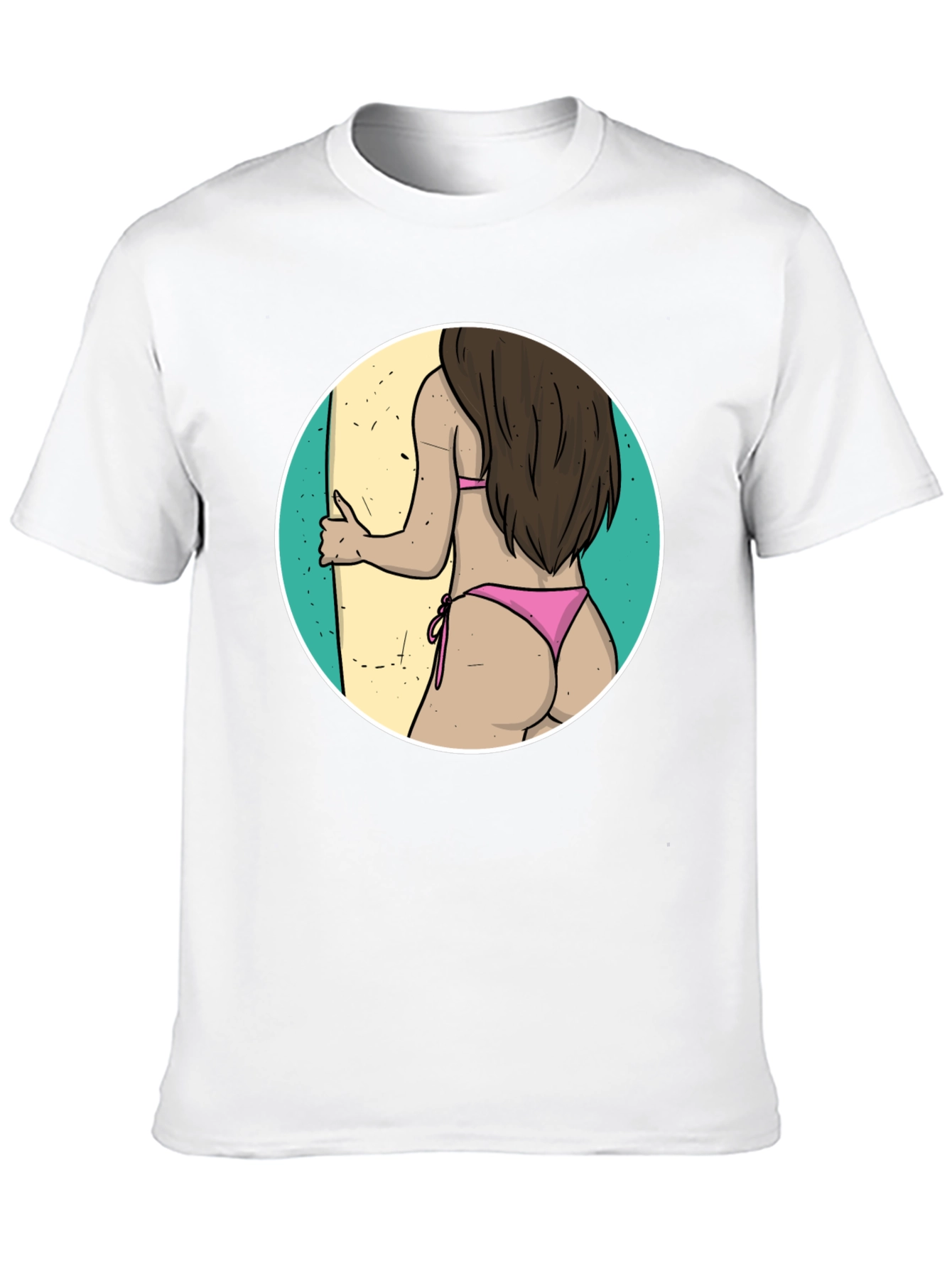 Surfs Up Graphic Tee - Beach Vibes