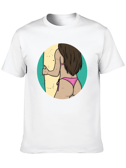 Surfs Up Graphic Tee - Beach Vibes