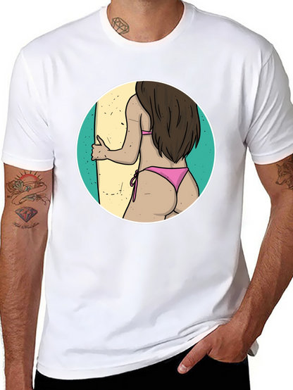 Surfs Up Graphic Tee - Beach Vibes