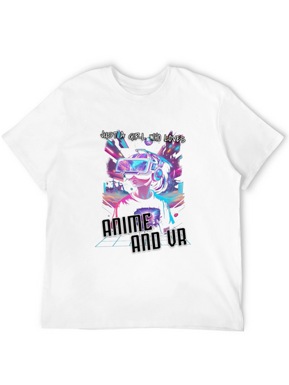 Anime and VR Girls T-Shirt - Gamer Tee