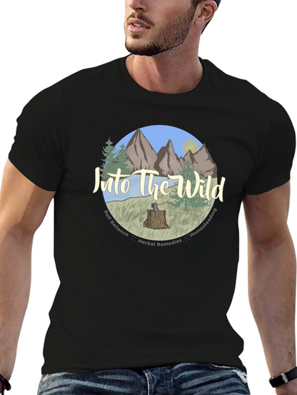 Into The Wild T-Shirt - Nature Adventure Tee