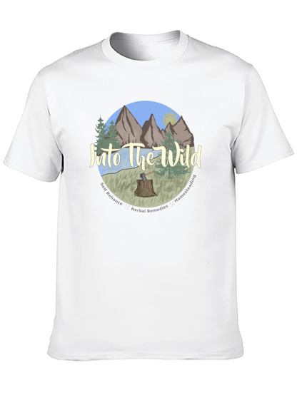 Into The Wild T-Shirt - Nature Adventure Tee