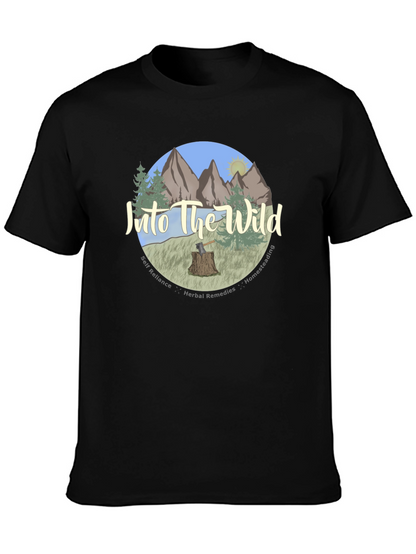 Into The Wild T-Shirt - Nature Adventure Tee