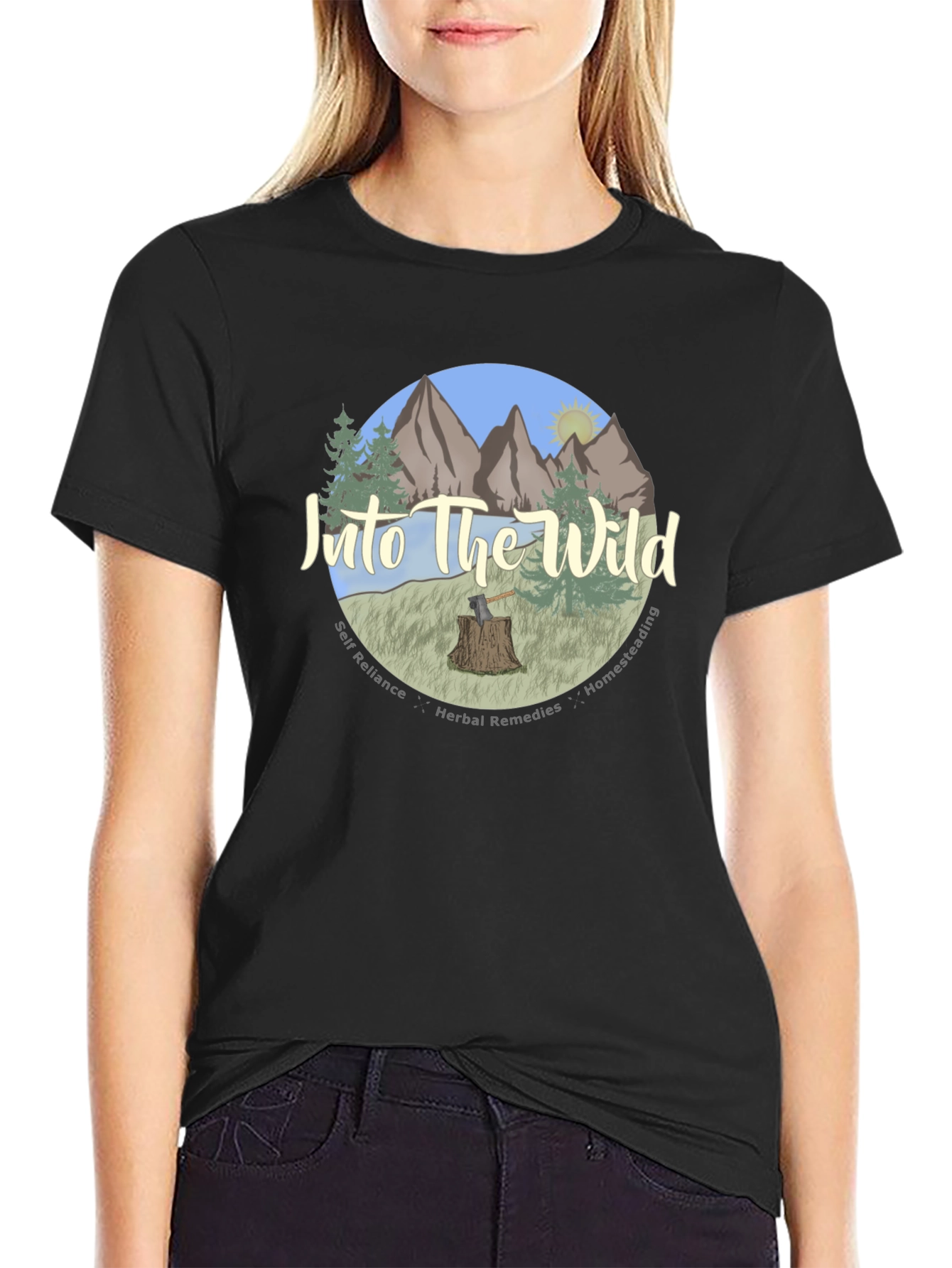 Into The Wild T-Shirt - Nature Adventure Tee