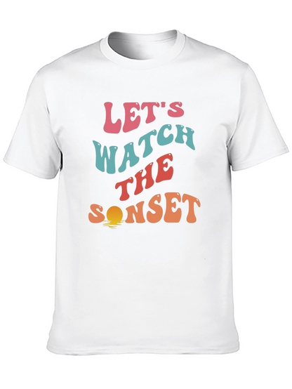 Retro Sunset Watch T-Shirt