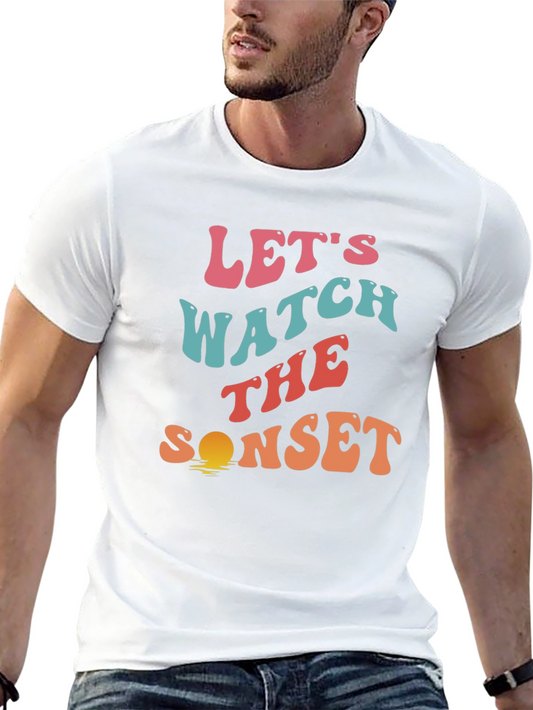 Retro Sunset Watch T-Shirt