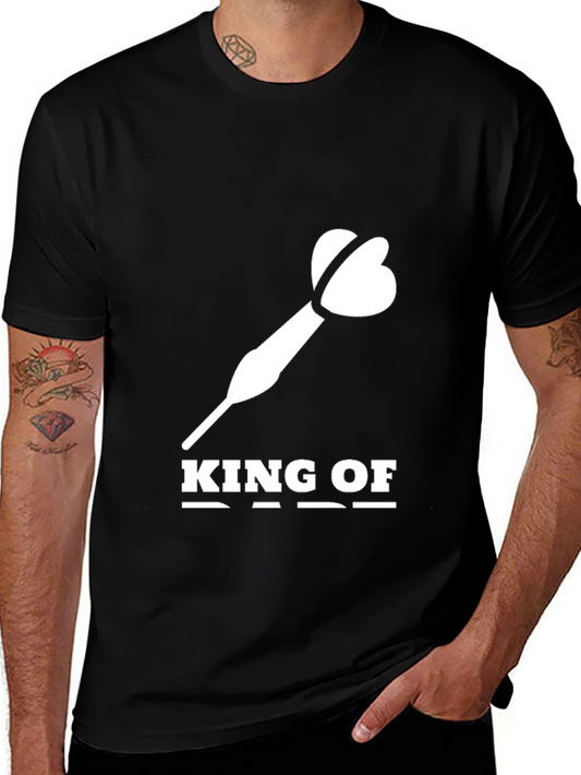 King of Darts - Black Graphic Tee