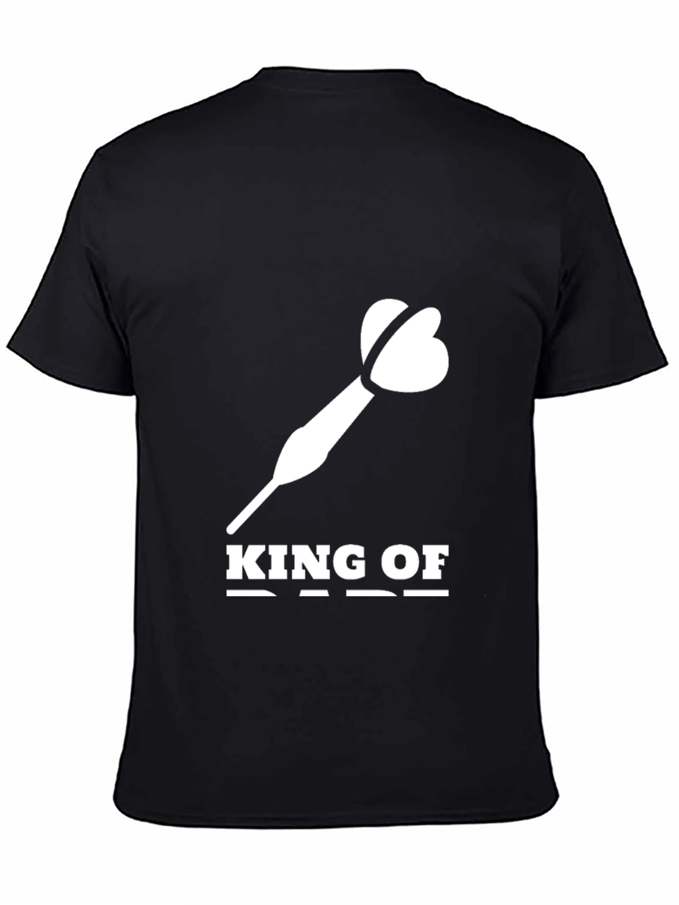King of Darts - Black Graphic Tee