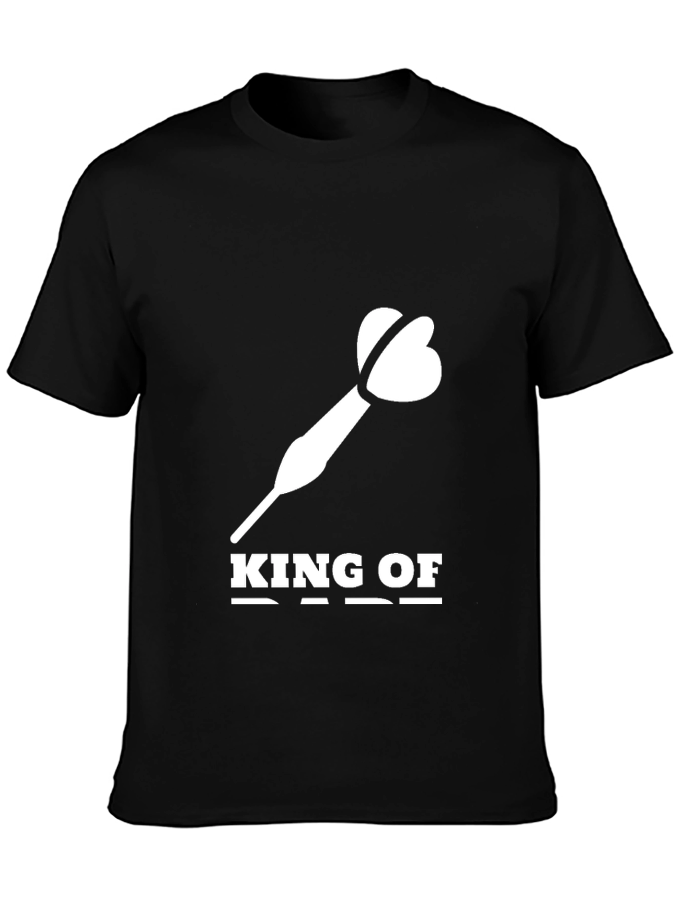 King of Darts - Black Graphic Tee