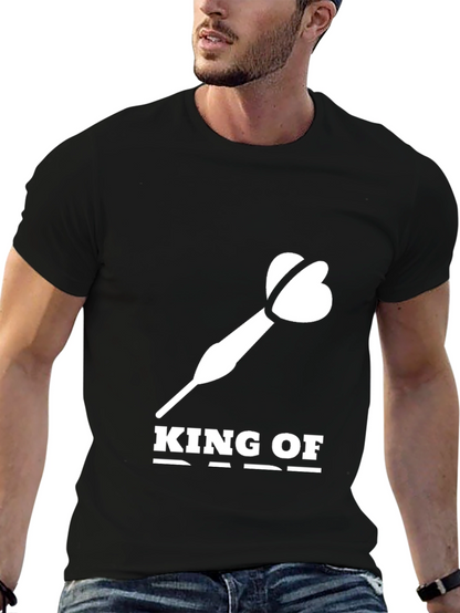 King of Darts - Black Graphic Tee