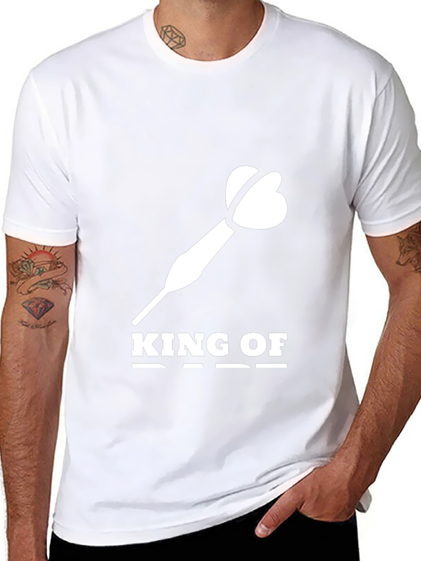 King of Darts - Black Graphic Tee