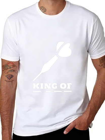 King of Darts - Black Graphic Tee