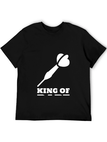 King of Darts - Black Graphic Tee