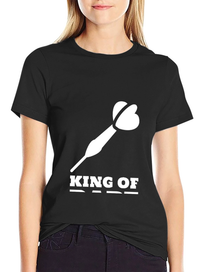 King of Darts - Black Graphic Tee