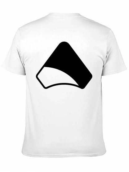Modern Black Graphic Tee - Simple Style