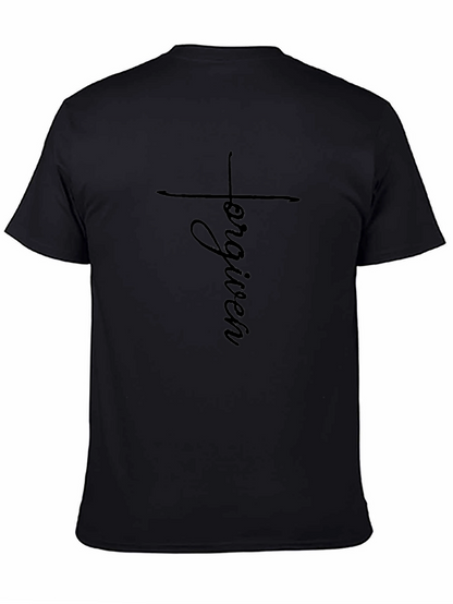 Forgiven Graphic Tee - Christian Cross T-Shirt