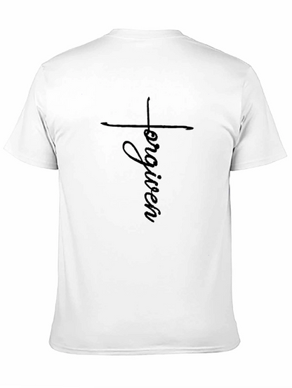Forgiven Graphic Tee - Christian Cross T-Shirt