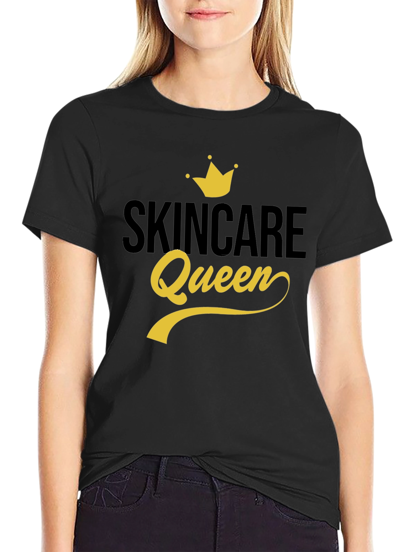 Skincare Queen T-Shirt - Stylish Graphic Tee