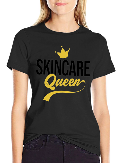 Skincare Queen T-Shirt - Stylish Graphic Tee