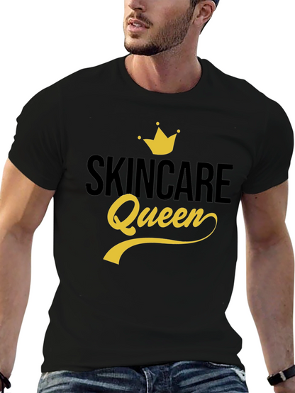 Skincare Queen T-Shirt - Stylish Graphic Tee