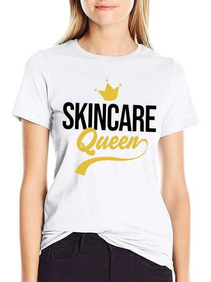 Skincare Queen T-Shirt - Stylish Graphic Tee