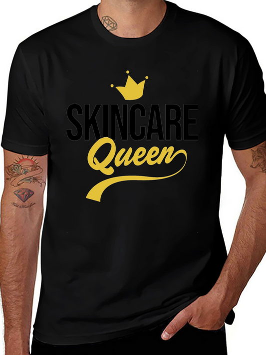 Skincare Queen T-Shirt - Stylish Graphic Tee