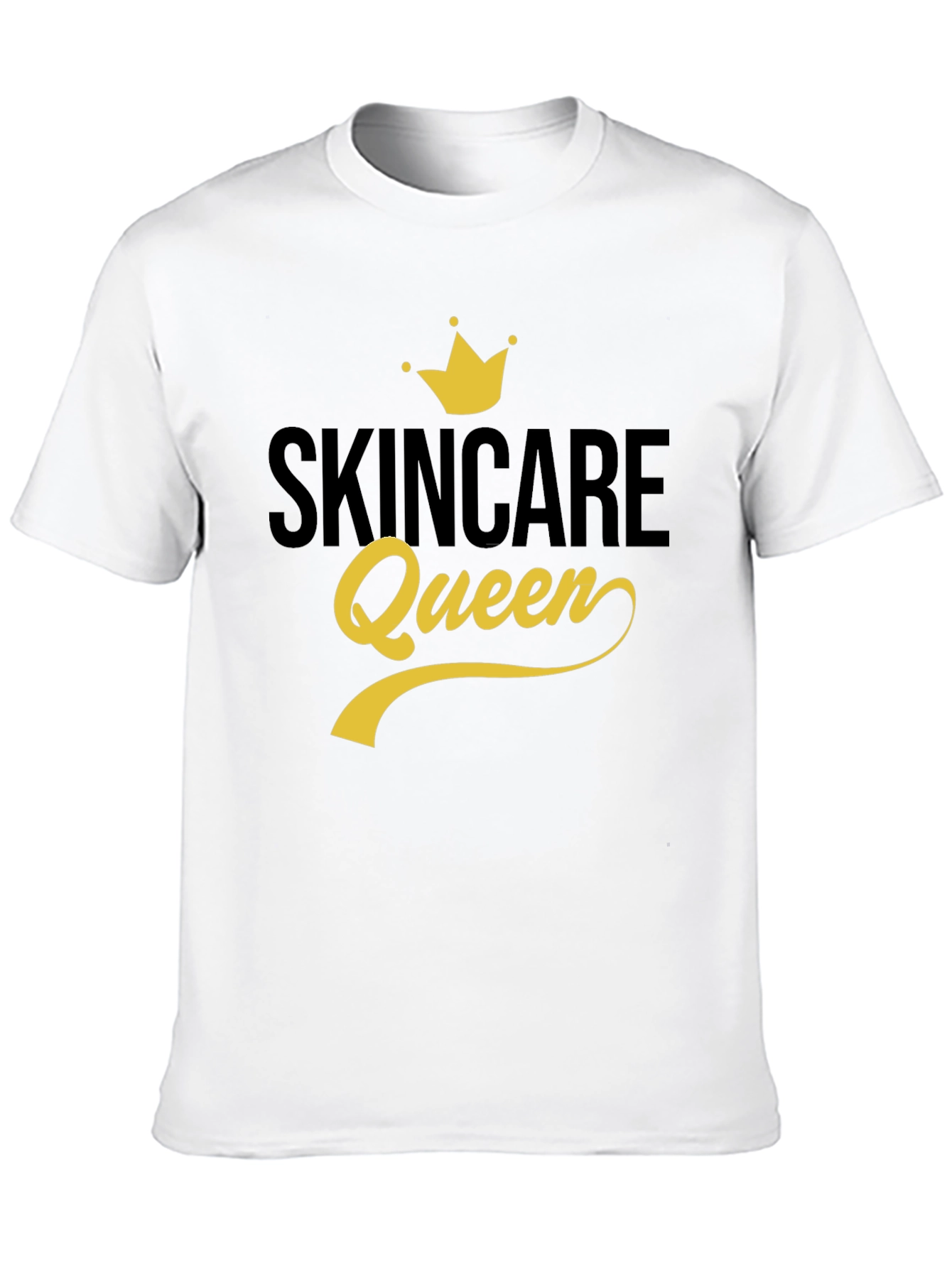 Skincare Queen T-Shirt - Stylish Graphic Tee