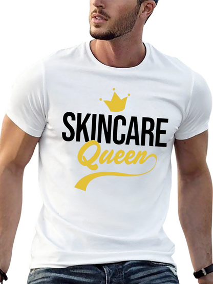 Skincare Queen T-Shirt - Stylish Graphic Tee