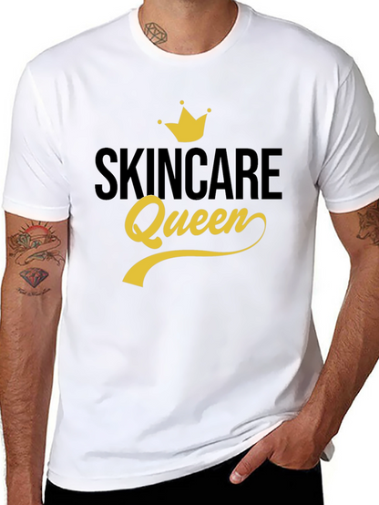 Skincare Queen T-Shirt - Stylish Graphic Tee