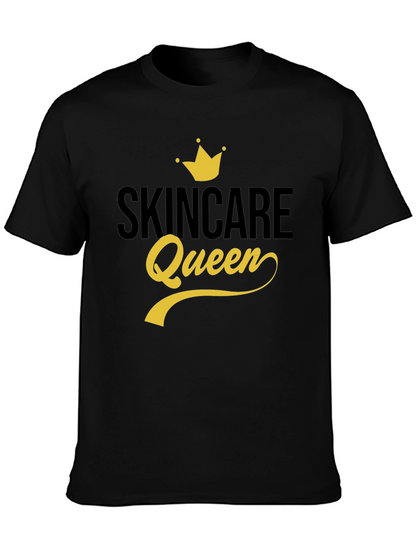 Skincare Queen T-Shirt - Stylish Graphic Tee