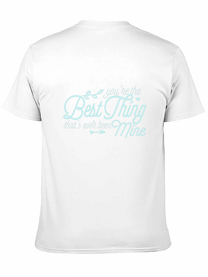 Best Thing Mine Graphic Tee - Stylish Black T-Shirt