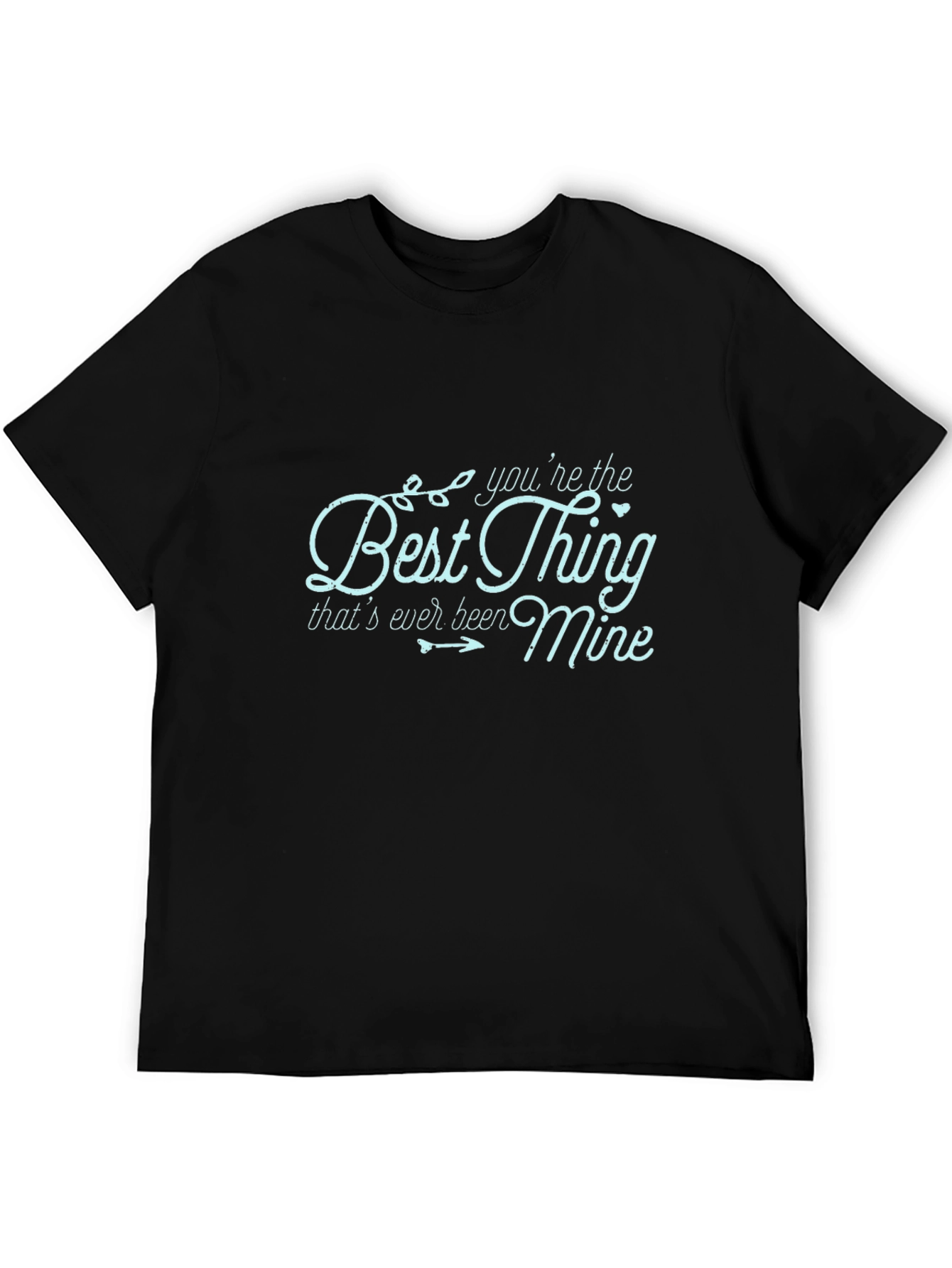 Best Thing Mine Graphic Tee - Stylish Black T-Shirt
