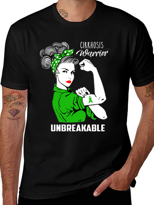 Cirrhosis Warrior Unbreakable T-Shirt