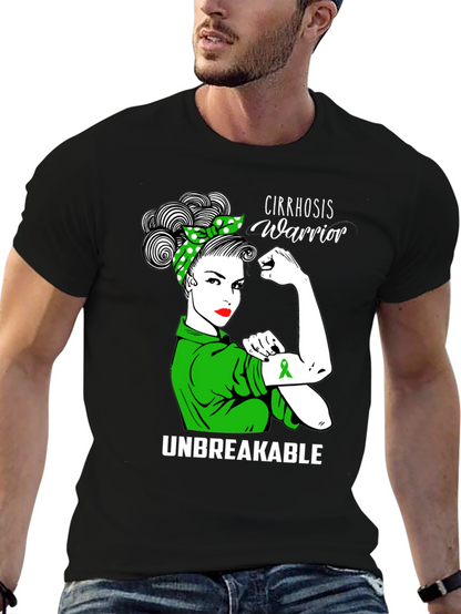 Cirrhosis Warrior Unbreakable T-Shirt
