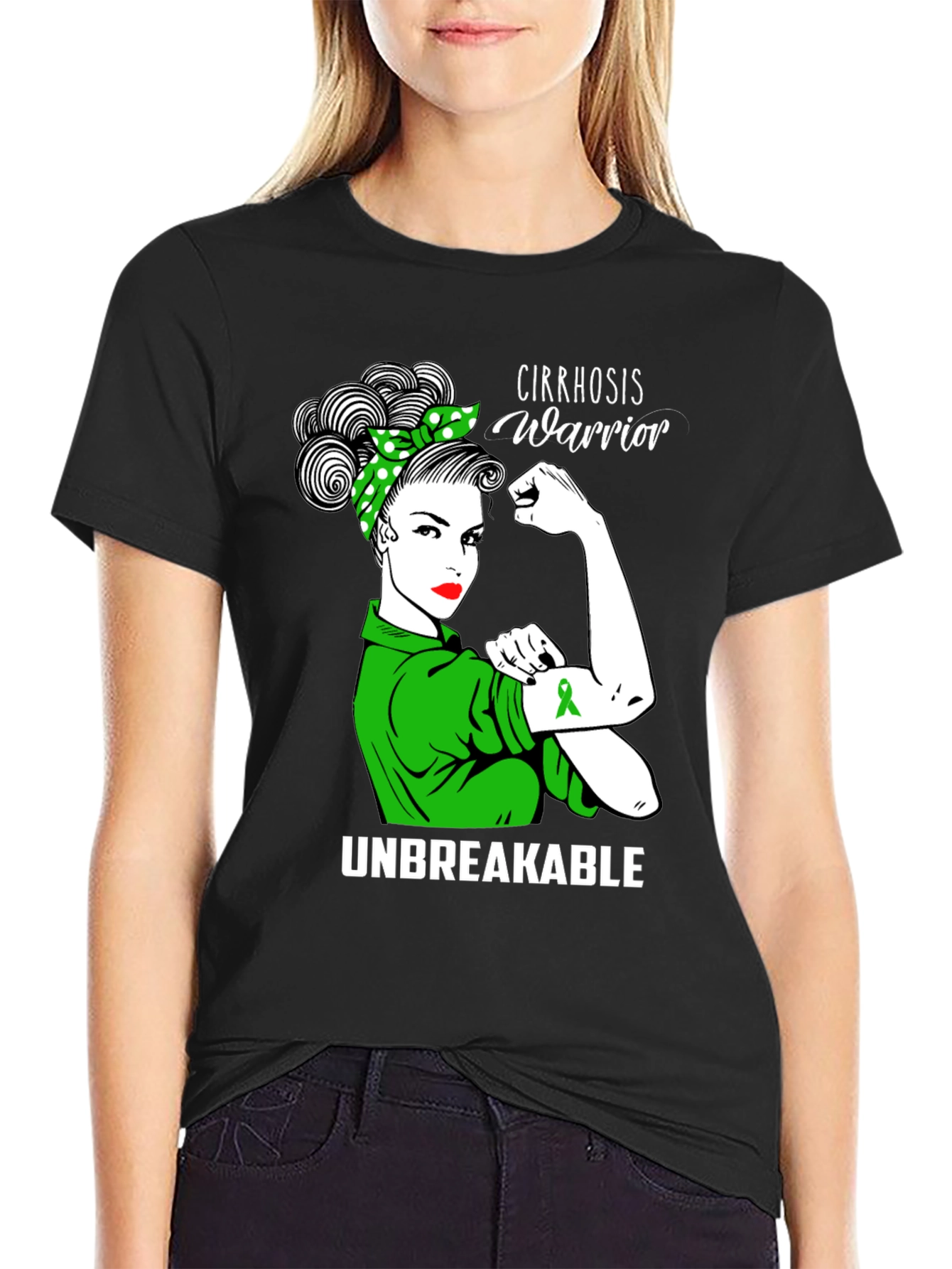 Cirrhosis Warrior Unbreakable T-Shirt