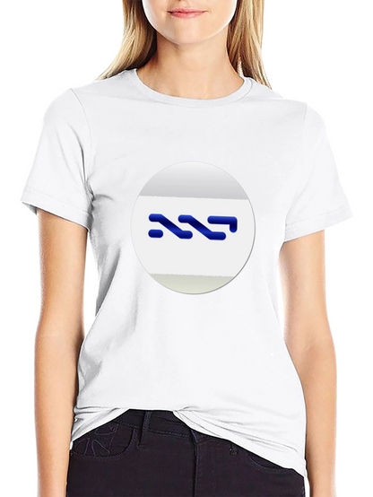 Modern Black Tee with Abstract Logo