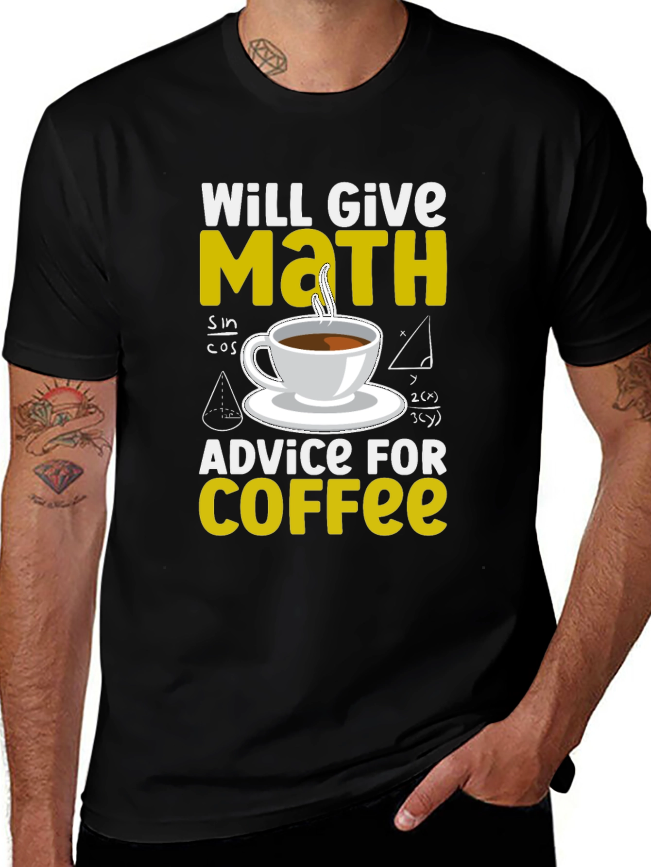 Math Advice for Coffee T-Shirt