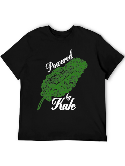 Powered by Kale T-Shirt - Vegan & Healthy