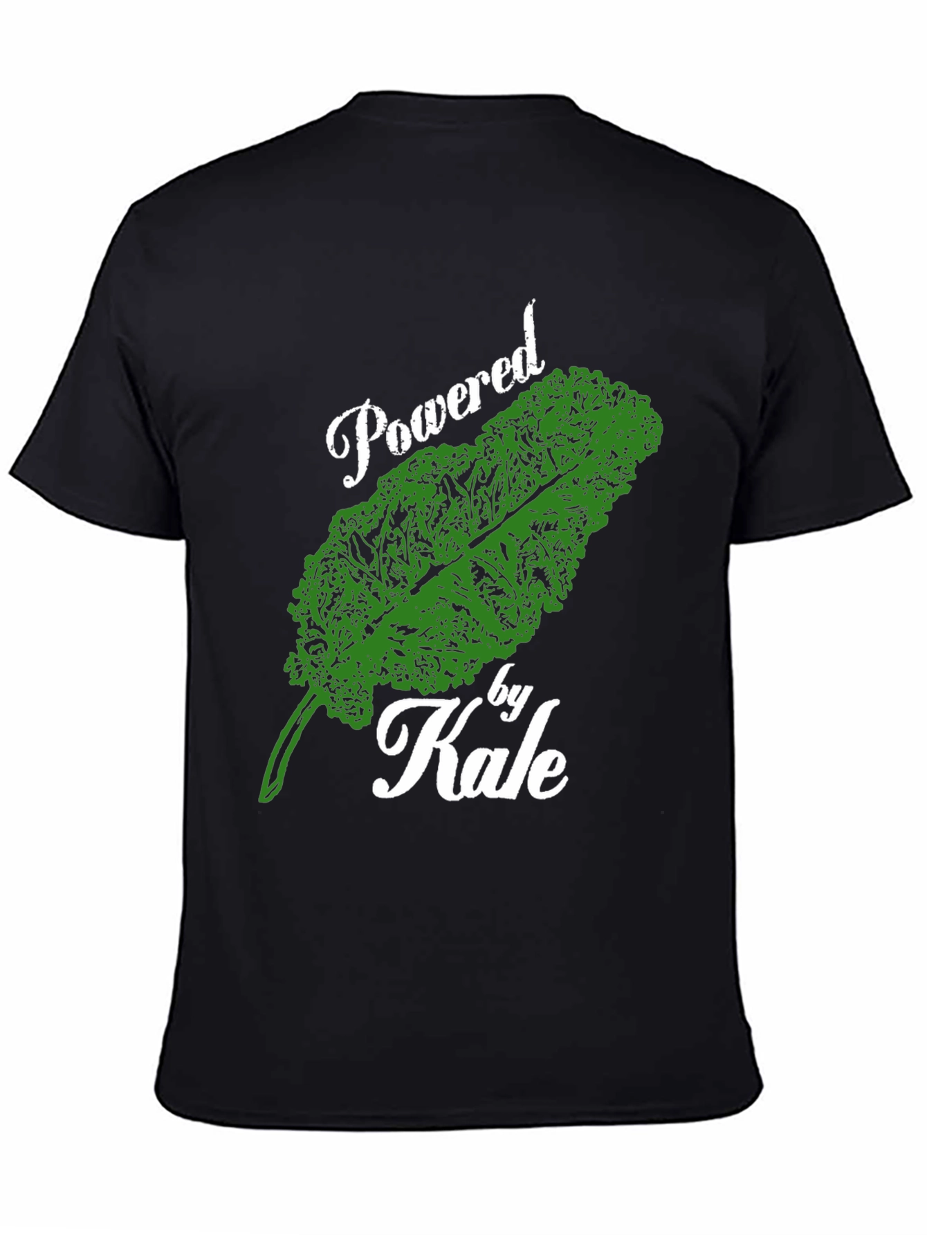 Powered by Kale T-Shirt - Vegan & Healthy