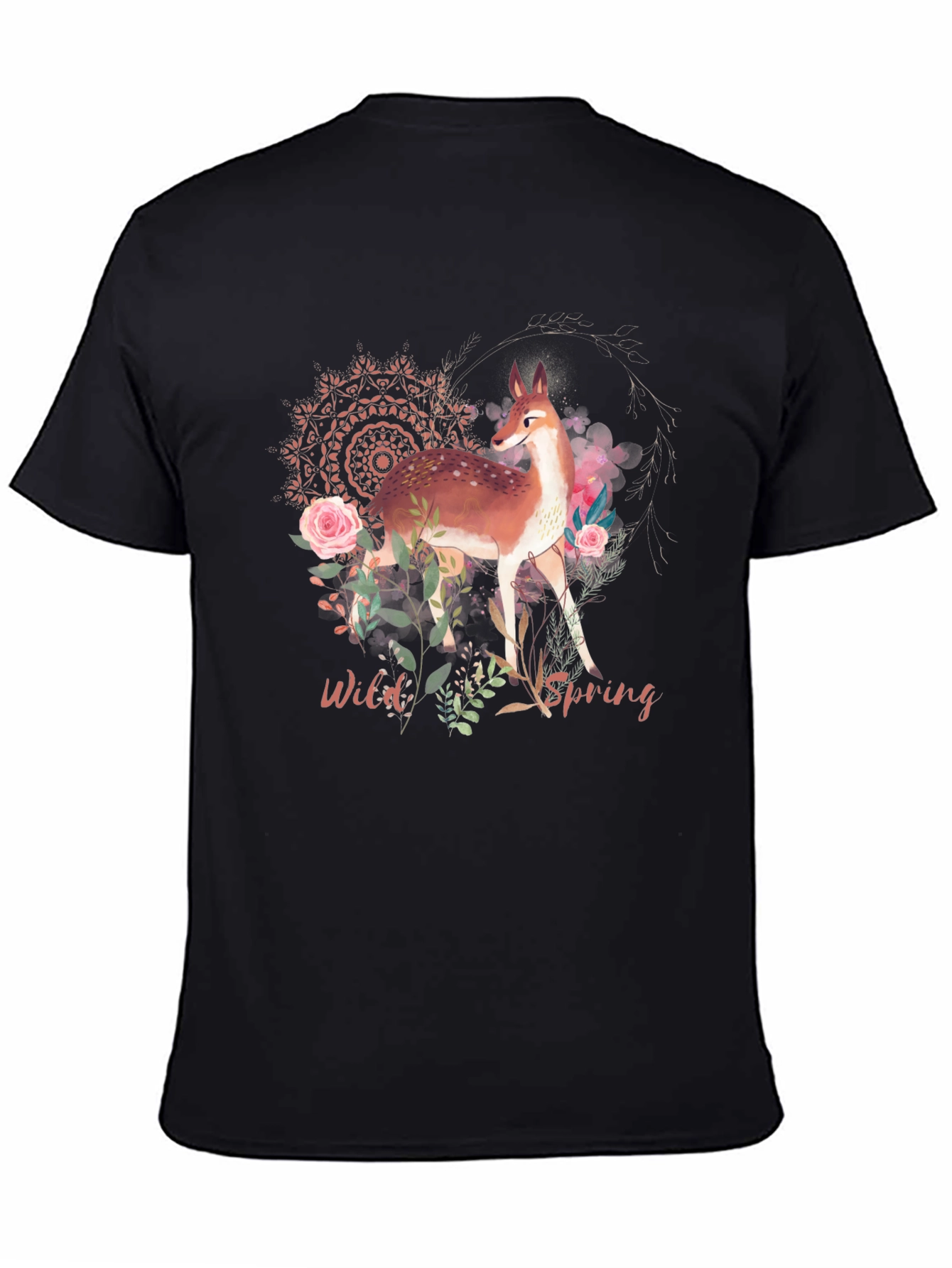 Wild Spring Deer Graphic Tee